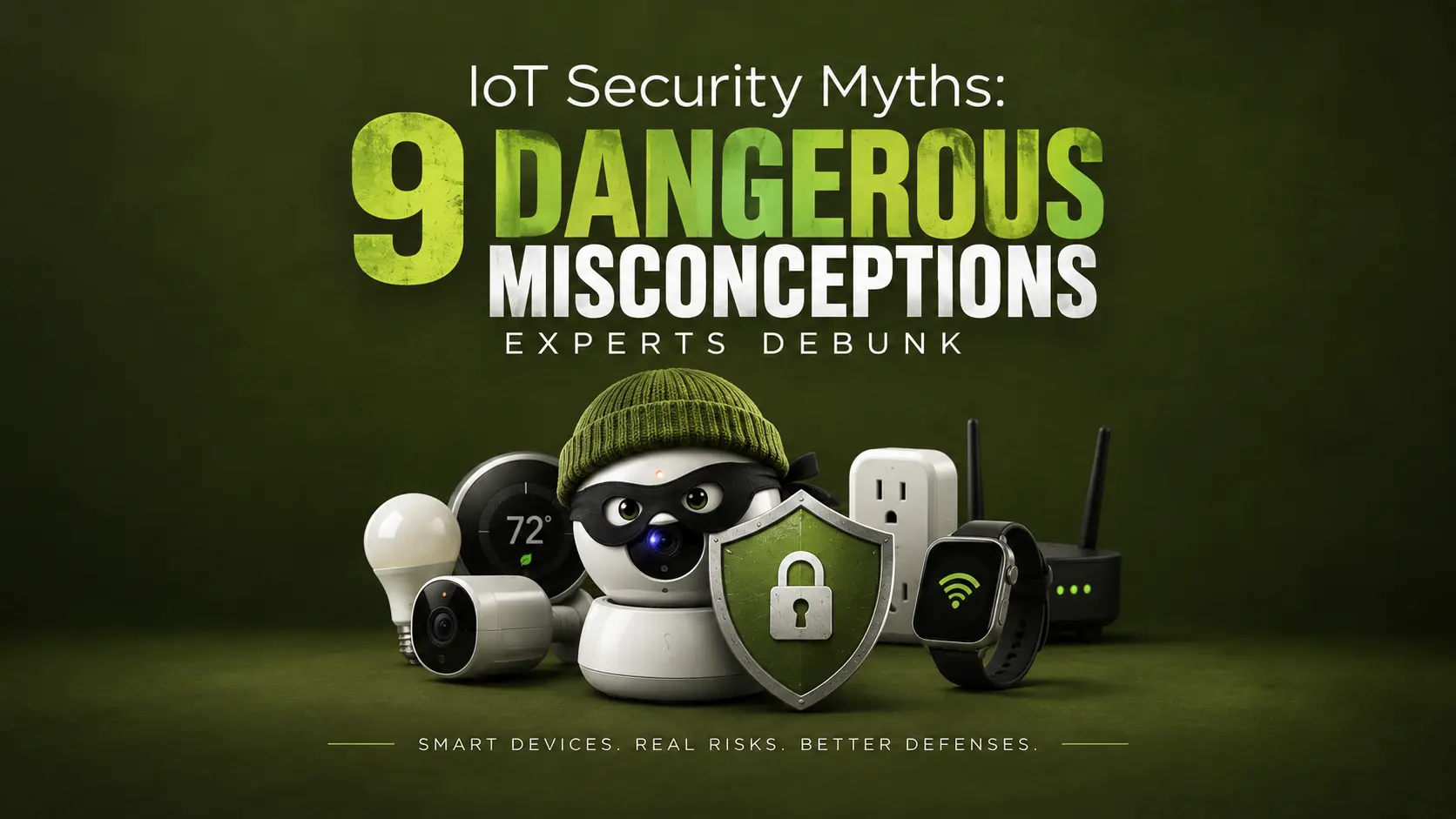 IoT Security Myths: 9 Dangerous Misconceptions Experts Debunk
