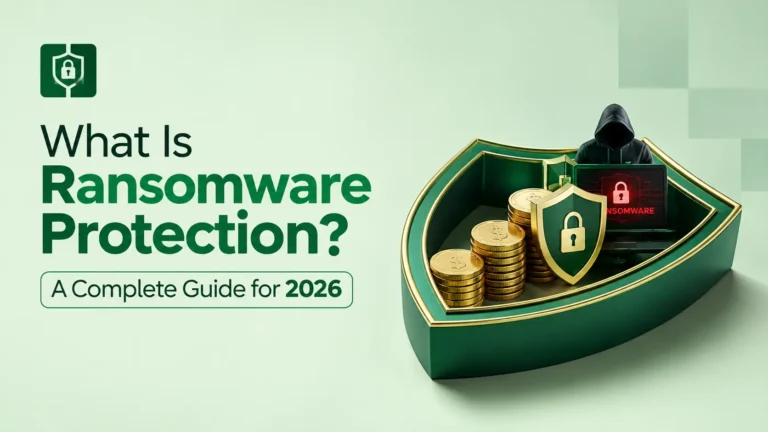 Diagram showing the layers of ransomware protection for businesses in 2026, including email security, endpoint detection, backups, and penetration testing