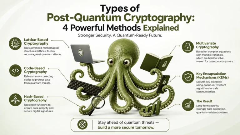 Types of Post-Quantum Cryptography: 4 Powerful Methods Explained