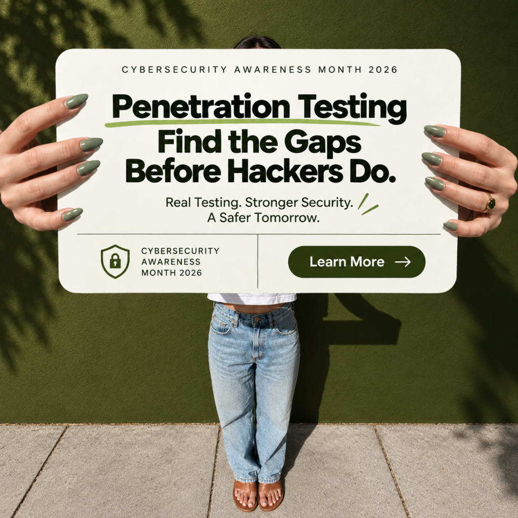 Penetration testing during Cybersecurity Awareness Month 2026