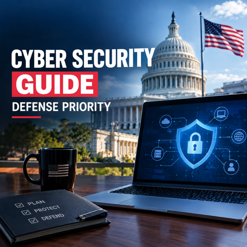 cyber security guide infographic ranking seven defenses from MFA to penetration testing